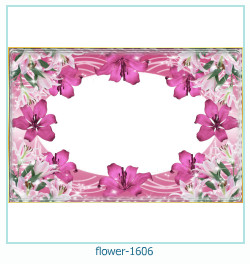 marco de fotos de flores 1606