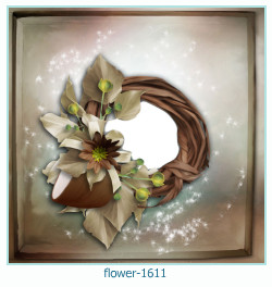 marco de fotos de flores 1611