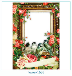 marco de fotos de flores 1636