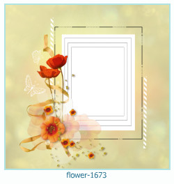 marco de fotos de flores 1673