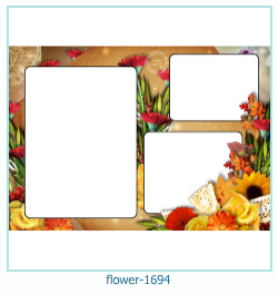 marco de fotos de flores 1694