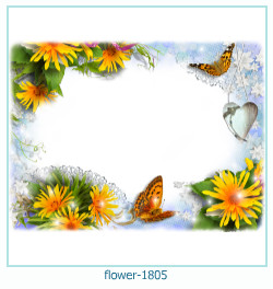 marco de fotos de flores 1805