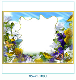 marco de fotos de flores 1808