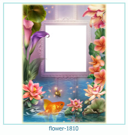 marco de fotos de flores 1810