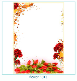 marco de fotos de flores 1813