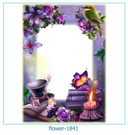 marco de fotos de flores 1841