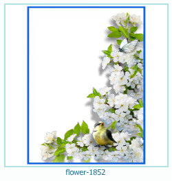 marco de fotos de flores 1852