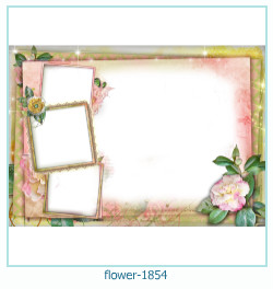 marco de fotos de flores 1854
