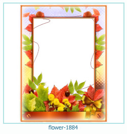 marco de fotos de flores 1884