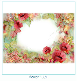 marco de fotos de flores 1889