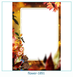 marco de fotos de flores 1891