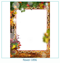marco de fotos de flores 1896