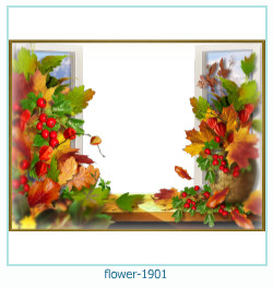 marco de fotos de flores 1901