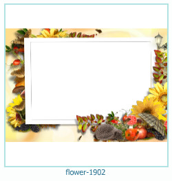 marco de fotos de flores 1902