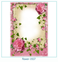 marco de fotos de flores 1937