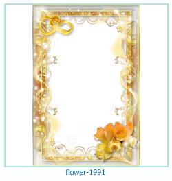marco de fotos de flores 1991