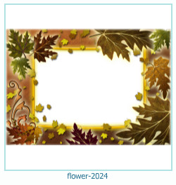 marco de fotos de flores 2024