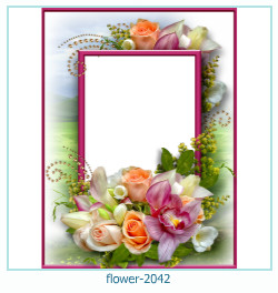 marco de fotos de flores 2042