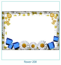 marco de fotos de flores 208