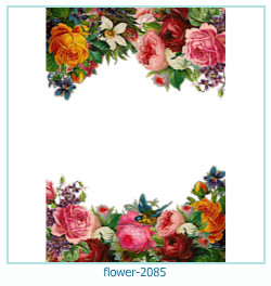 marco de fotos de flores 2085