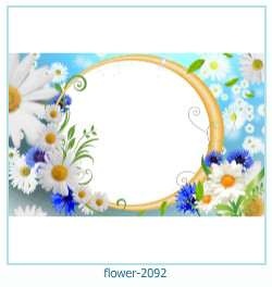 marco de fotos de flores 2092