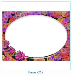 marco de fotos de flores 212