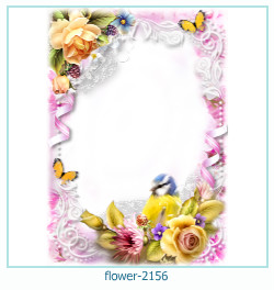 marco de fotos de flores 2156
