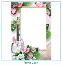 marco de fotos de flores 2187