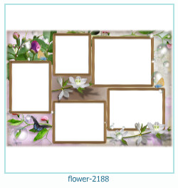 marco de fotos de flores 2188