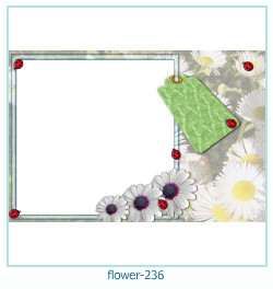 marco de fotos de flores 236