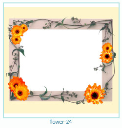 marco de fotos de año de flores 24