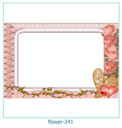 marco de fotos de flores 241