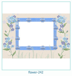 marco de fotos de flores 242