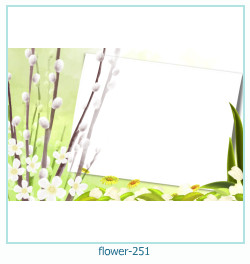 marco de fotos de flores 251
