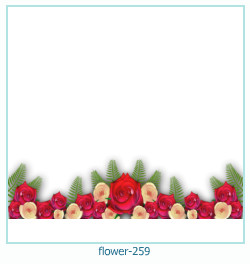 marco de fotos de flores 259