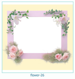 marco de fotos de flores 26
