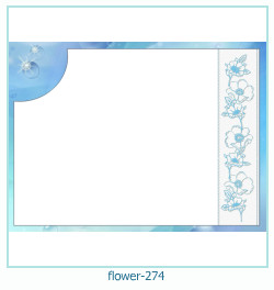 marco de fotos de flores 274