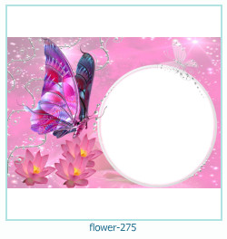 marco de fotos de flores 275