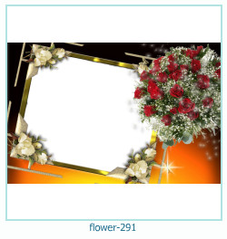 marco de fotos de flores 291