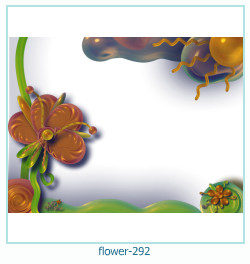 marco de fotos de flores 292