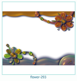 marco de fotos de flores 293