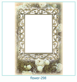 marco de fotos de flores 298