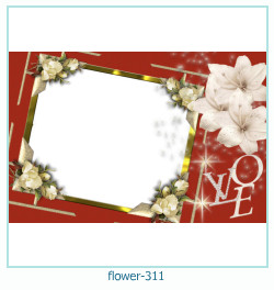 marco de fotos de flores 311