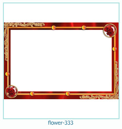marco de fotos de flores 333