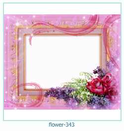 marco de fotos de flores 343