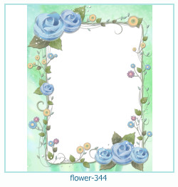 marco de fotos de flores 344