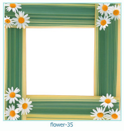 marco de fotos de flores 35