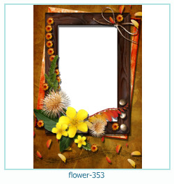 marco de fotos de flores 353