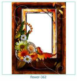 marco de fotos de flores 362