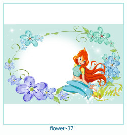 marco de fotos de flores 371